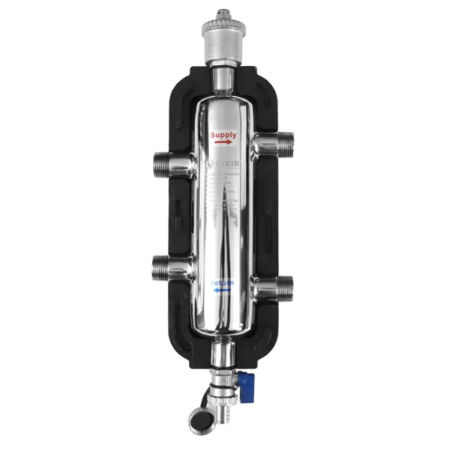 Гидравлическая стрелка Vieir VMB-25-80 в теплоизоляции, 80 кВт